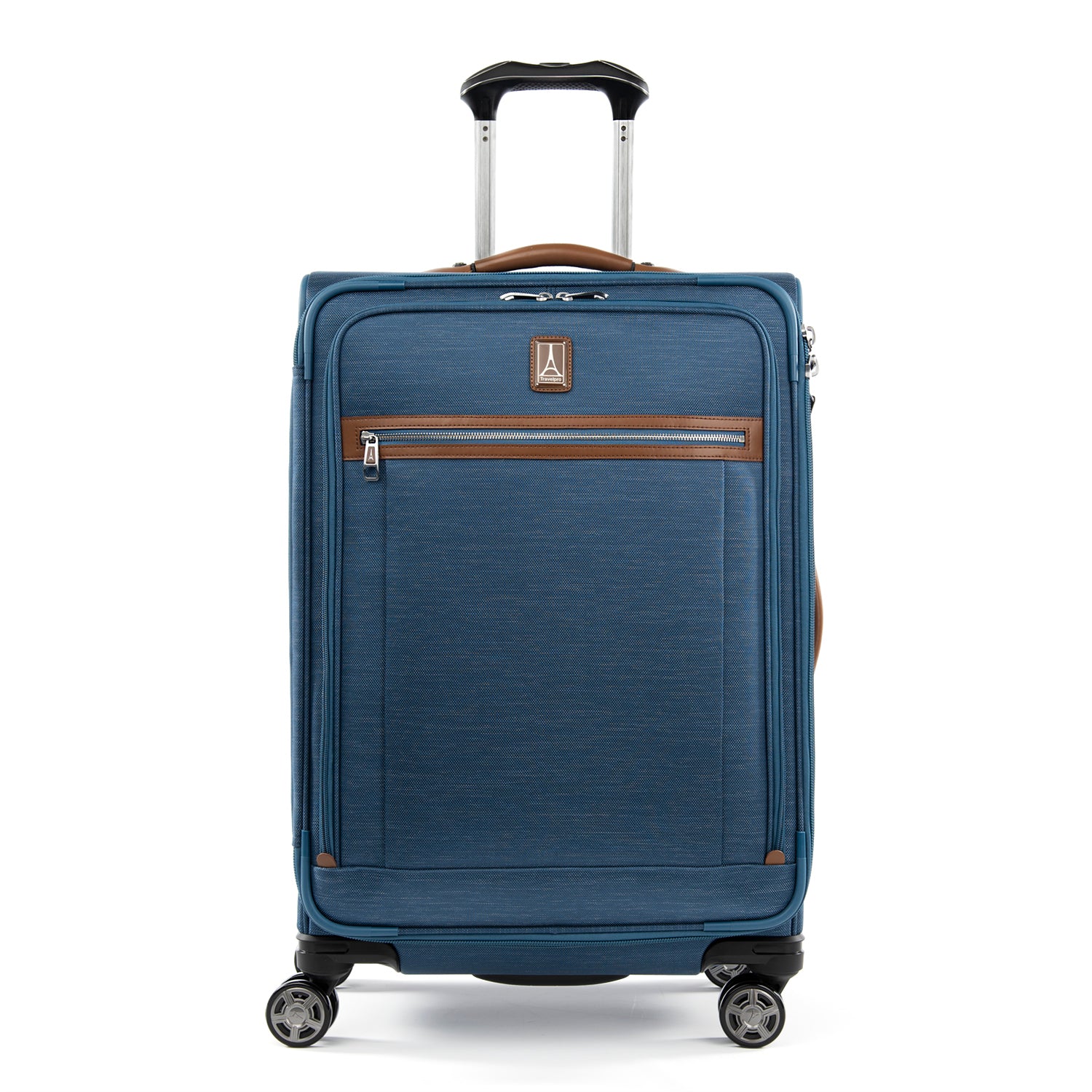 Travelpro Platinum Elite 20” Expandable Business Plus Carry-On Spinner, True Navy