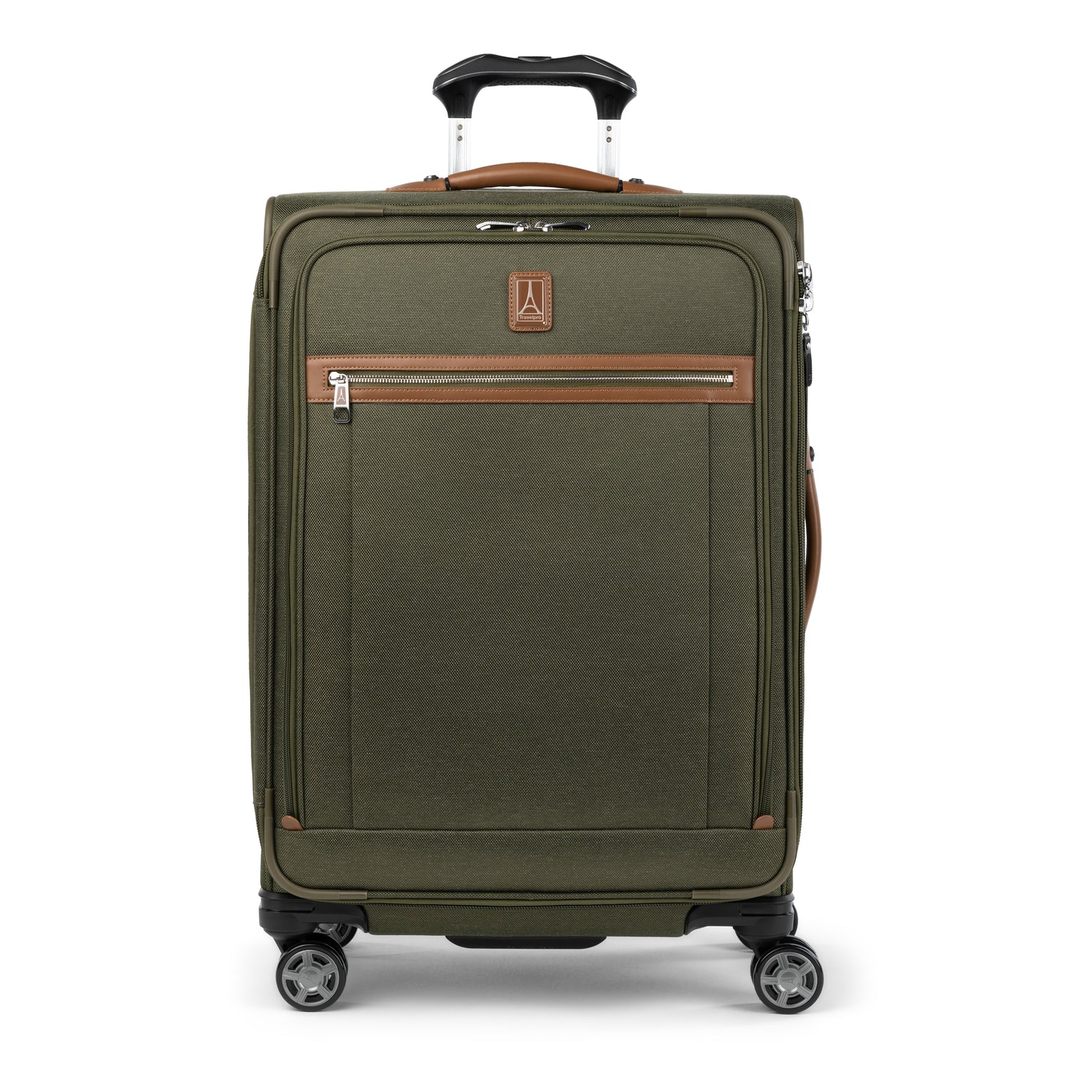 Travelpro Platinum Elite 20” Expandable Business Plus Carry-On Spinner, True Navy