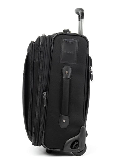 Travelpro Crew soft side Rollaboard suitcase in Black.